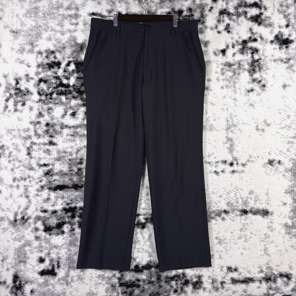 Footjoy Pants Mens Size 34x30 Black‎ Performance Stretch Golf Preppy Office